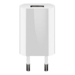 Goobay Usb Charger Wall Socket Output Current 1000ma 1xusb 2. White - Oplader (4040849449505)