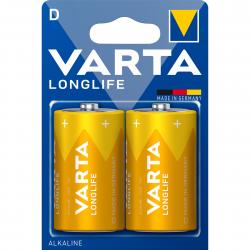 Varta Longlife D 2 Pack (b) - Batteri