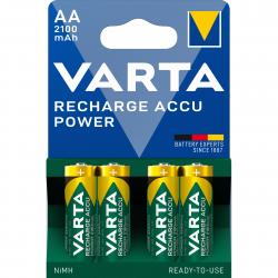 Varta Recharge Charge Accu Power Aa 2100mah 4 Pack (b) - Batteri