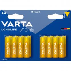 Varta Longlife Aa 16 Pack (ch) - Batteri