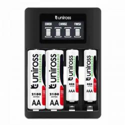 Uniross Ultra Fast Charger AA / AAA - Oplader