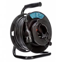Nq Power Cable Reel Dk Oneway Outlet, H05vv-f,2x1.0,37+3m - Ledning