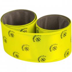 Nordic Grip Reflective Snap Wrap - Yellow - Str. One Size - Reflekser