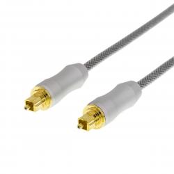 Deltaco Optical Cable For Digital Audio,toslink-toslink,5m - Ledning
