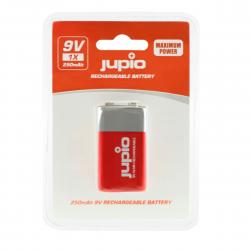 Jupio Rechargeable Battery 9v 250mah 1 Pc - Batteri